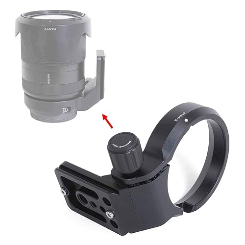 iShoot Lens Collar Tripod Mount Ring Support Bracket Holder for Sony FE 24-240mm f/3.5-6.3 OSS, 24-105mm f/4 G OSS, 16-35mm f/2.8 GM, 24-70mm f/2.8