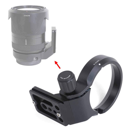 iShoot Lens Collar Tripod Mount Ring Support Bracket Holder for Sony FE 24-240mm f/3.5-6.3 OSS, 24-105mm f/4 G OSS, 16-35mm f/2.8 GM, 24-70mm f/2.8