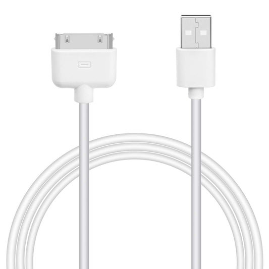 DCNETWORK iPhone 4s Cable USB Sync and Charging Cable for iPhone 4 4s 3G 3GS iPad 1 2 3 iPod Touch Nano 30 Pin Charger Cord Dock Adapter Data 3.3…