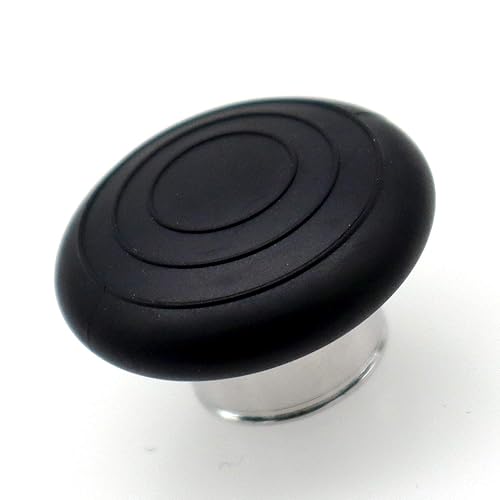 Deal4GO 1 Pack Replacement Wide Dome Thumbstick for Xbox One Elite 2 Controller Convex Dome Thumb Stick Black
