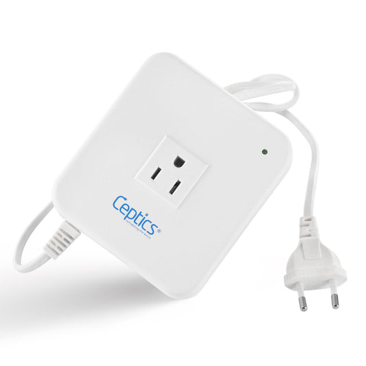 Ceptics 500-Watt Voltage Converter - Step Down - 220v to 110v / 240v to 120v Travel Power Converter - for Hair Straightener, Laptops and Chargers, CE…