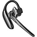 AMINY Wireless Bluetooth Headset with Microphone 30 Hrs Talking Time V5.3 Auriculares Bluetooth Earpiece,AI Noise Cancelling Bluetooth Earphones…