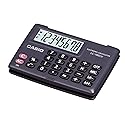 Casio Lc-160lv-bk-w Portable Type Calculator with 8-digit Extra Big Display Cover Folds a Full 360 Degrees