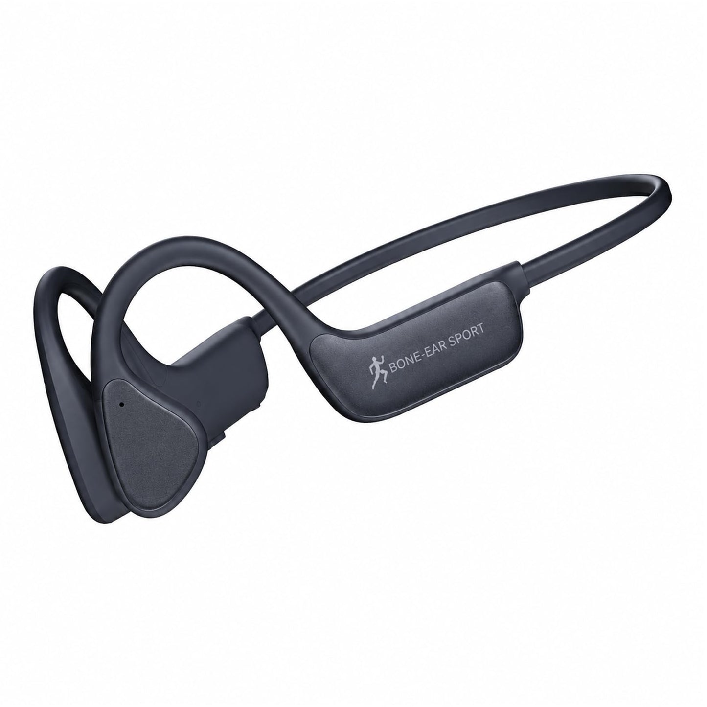 QZYCY Bone Conduction Headphones, Bluetooth 5.4 Open-Ear Wireless Sports Earphones with Mic, 12H Playtime, IPX6 Sweatproof Premium Headset