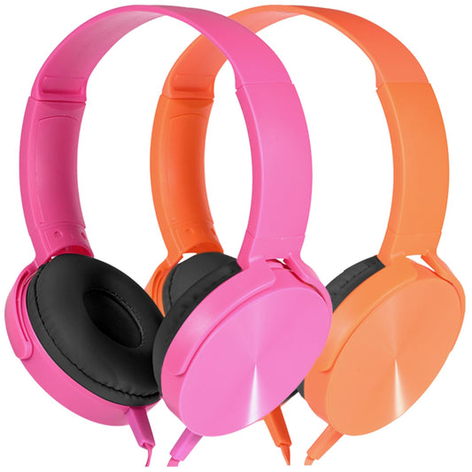 Wensdo Kids Headphones 2 Pack for School Classroom K-12, Durable Wired Student Computer Online Learning Headset for Laptop Library Airplane…