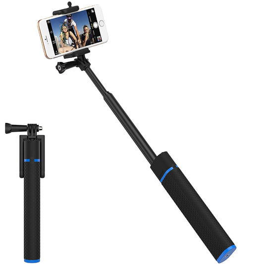 SABRENT Bluetooth Selfie Stick with Built in 5200mAh Battery Charger (GR-SSTK)
