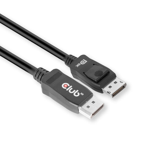 Club3D CAC-2068 VESA Certified DisplayPort to DisplayPort 1.4/Hbr3 M/M Cable DP 1.4 8K 60Hz 2m - 6,56ft