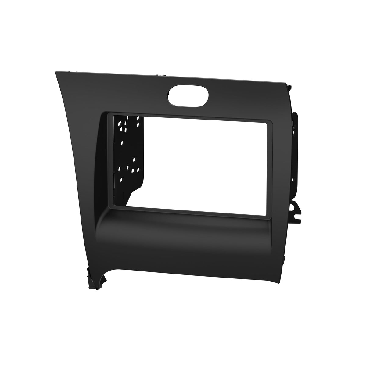 Metra 95-7356B Double DIN Installation Dash Kit for Kia Forte 2014- (Black)