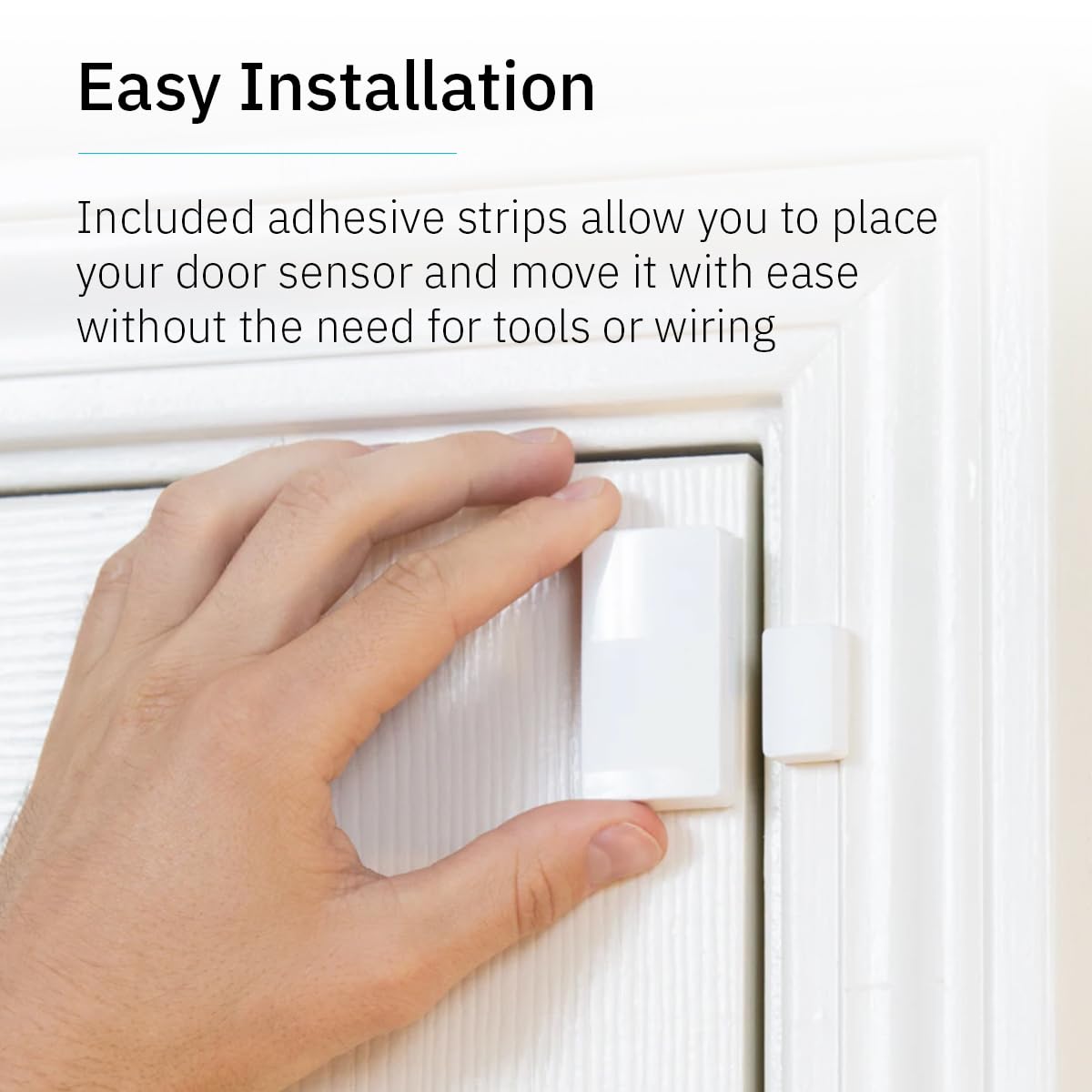 Abode Mini Door/Window Sensor | Be Alerted to Doors & Windows Opening and Closing | Works with Apple HomeKit | Requires Abode Hub