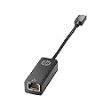 HEWLETT PACKARD USB-C to RJ45 Adapter - No Localization (V7W66AA), Black