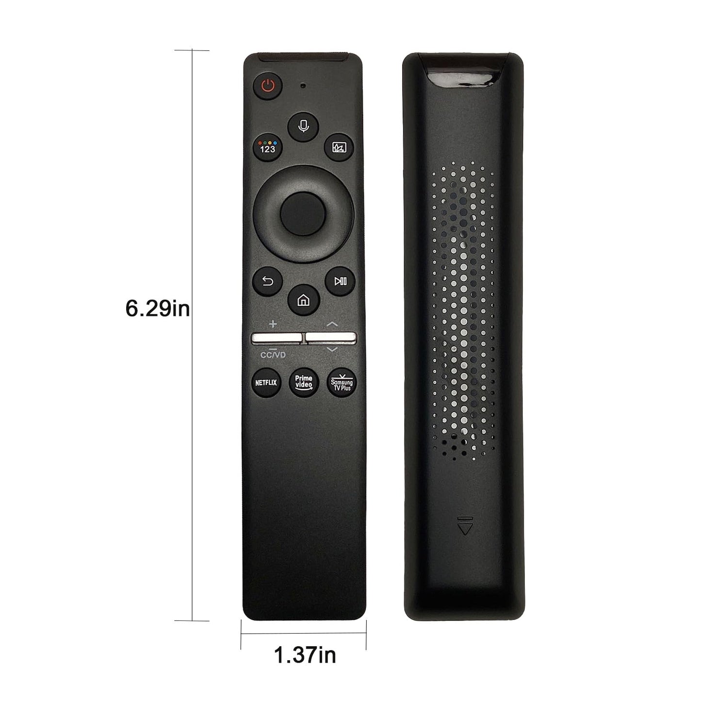 BN59-01329A BN59-01330A 2 in 1 Replacement Voice Remote Compatible with Samsung TV QN43LS01T QN55LS01T QN43LS01TAFXZA QN55LS01TAFXZA 2020 QLED 8K