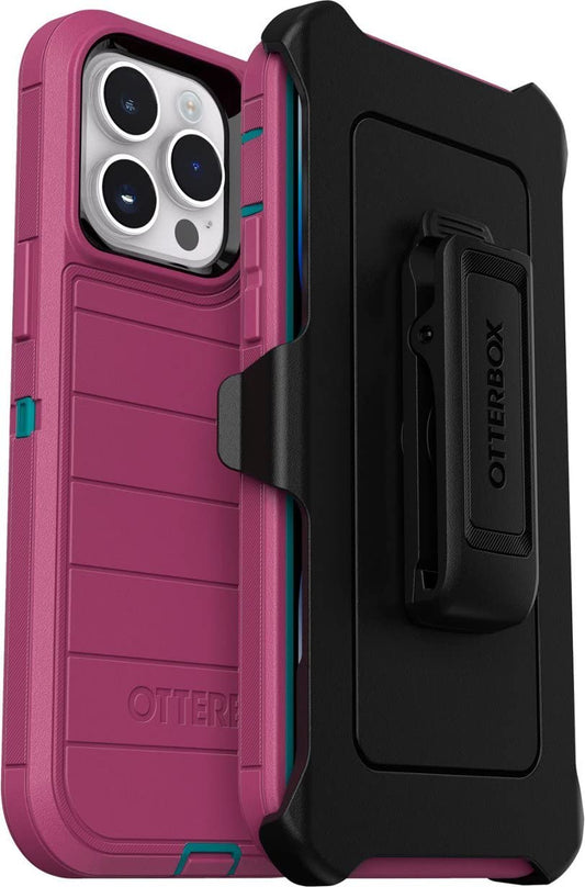 OtterBox Defender Series Screenless Edition Case for iPhone 14 Pro Max (Only) - Holster Clip Included - Microbial Defense Protection - Non-Retail
