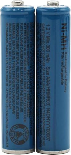 Cerepros N4DHYYY00007 NI-MH 1.2V 300mAh Battery for Highpower Panasonic Cordless Phone HRMR03
