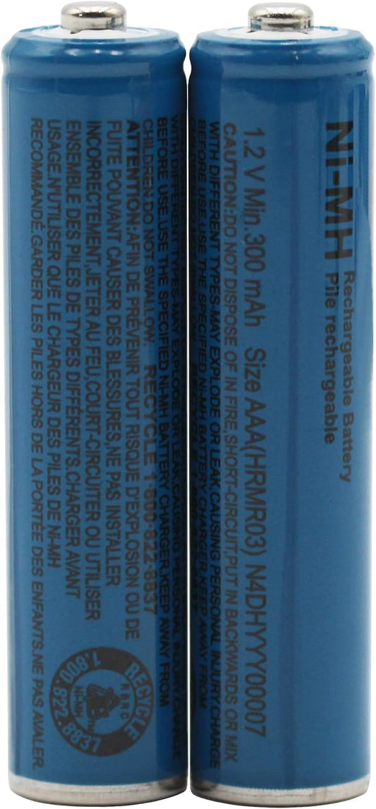 Cerepros N4DHYYY00007 NI-MH 1.2V 300mAh Battery for Highpower Panasonic Cordless Phone HRMR03
