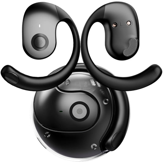 NEW Ultra Bone Conduction Earphones Open Earbuds with Immersive Audio Clear Call,Wireless Bluetooth Ear buds Stable Fit,Robust Bass,Sweat-Proof Sport