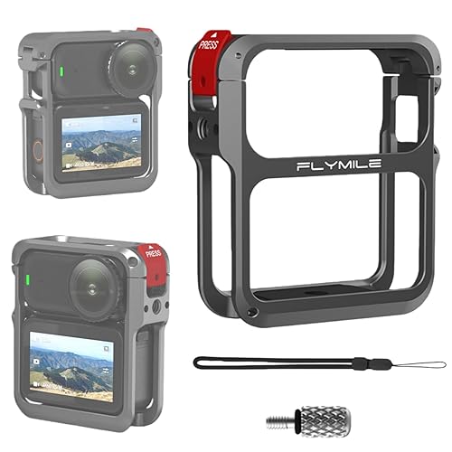 Honlyn Metal Protective Cage for DJI Osmo Nano, Rabbit Cage Expansion Aluminum Protective Frame Cage with Strap Camera Accessories