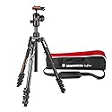 Manfrotto Befree Advanced Camera Tripod Kit Compatible with Sony Alpha7 and Alpha9 Cameras, Tripod Travel Kit with Ball Head and Lever Closure