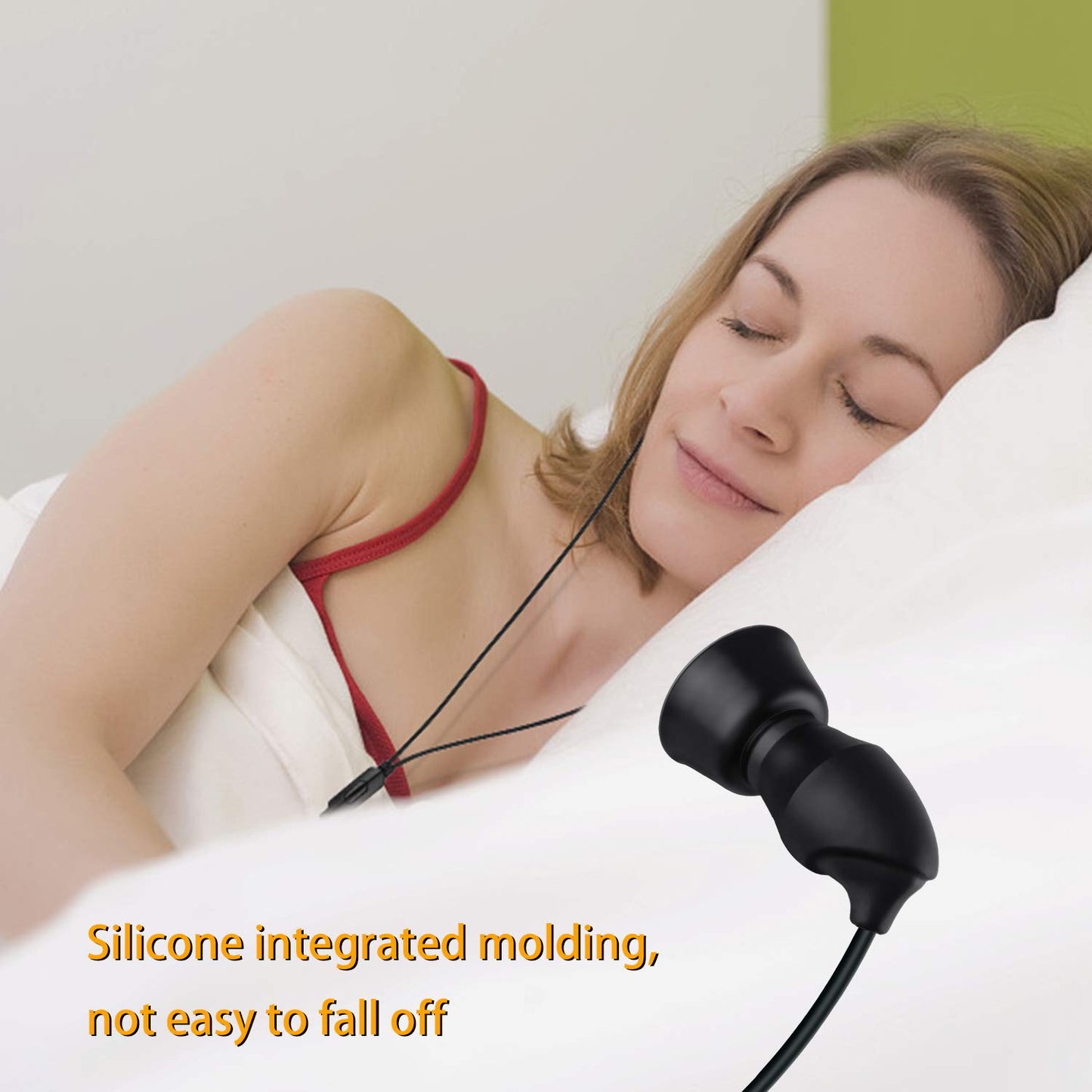 DARK WOLF 2Packs Sleep Earphone Gift Earphone Bag,Noise Isolating in-Ear Sleep Earbuds,Unique Soft Silicone Perfect for Insomnia Side Sleeper…