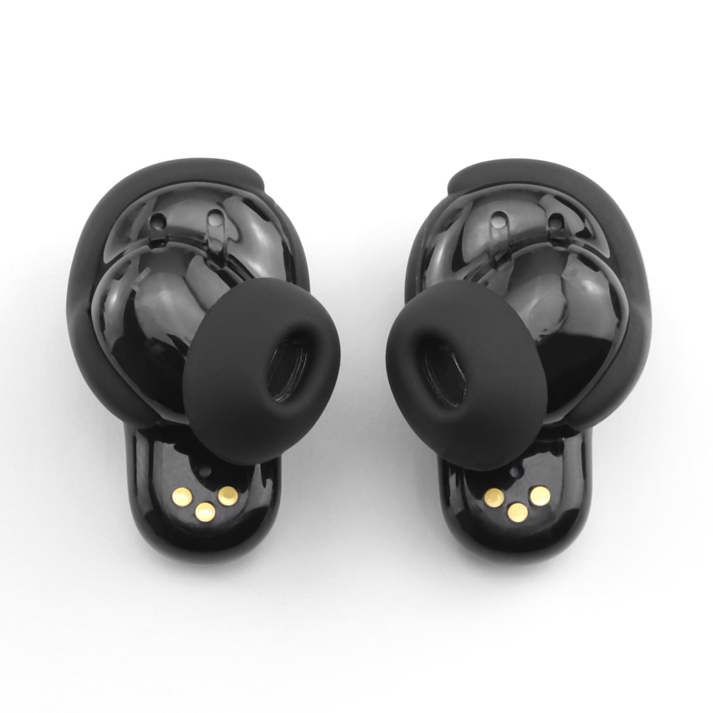 NANLANFAN Replacement Silicone Ear Tips for Bose QuietComfort Ultra Bluetooth Earbuds, 3 Pairs (Black, Assorted S/M/L)