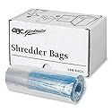 Swingline Shredder Bags, 6-8 Gallon, Box of 100