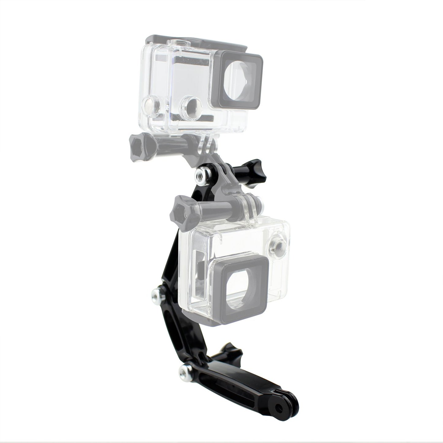 SIM&NAT 3 in 1 Extension Pivot Arm Adjustable Monopod Bracket with Thumb Screw for GoPro Fusion Hero 11 10 9 8 7 6 5 4 Session 3+ 3