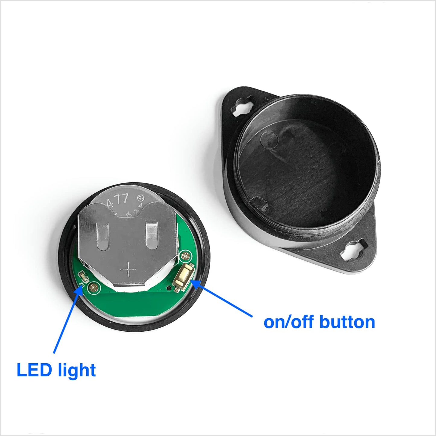 Blue Charm Beacons - Long Range Phy (300m) Water-Resistant BLE iBeacon (BC04P-MultiBeacon) - w/Adjustable Movement Sensor