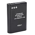 Vortiscape EN-EL23 1850mA Replacement Battery Compatible for Nikon Coolpix B700, P900, P600, P610, S810c Digital Camera,MH-67 MH-67P Charger (100%