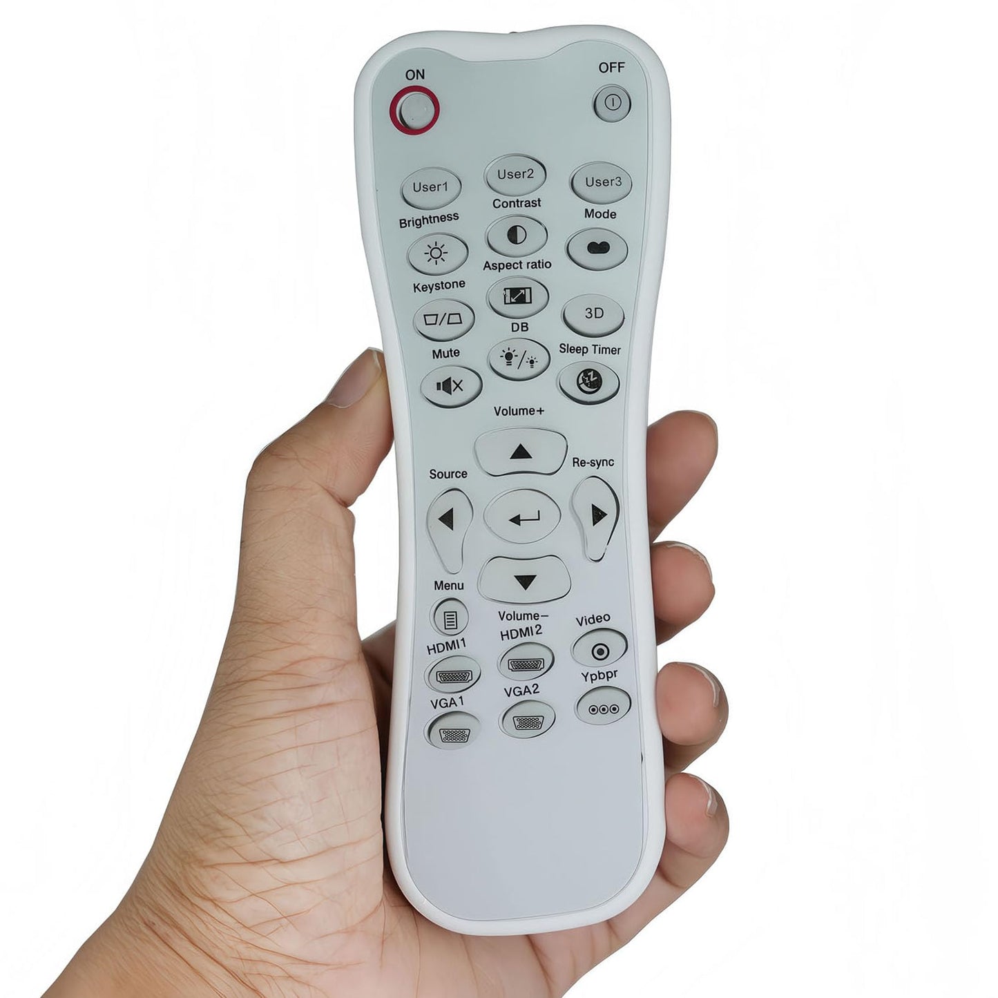 BR-3003B Remote Control for Optoma Projector GT1080Darbee, GT1080, HD141X, HD142X, HD143X, HD144X, HD26BR, HD27, HD27HDR, HD28DSE, HD29Darbee
