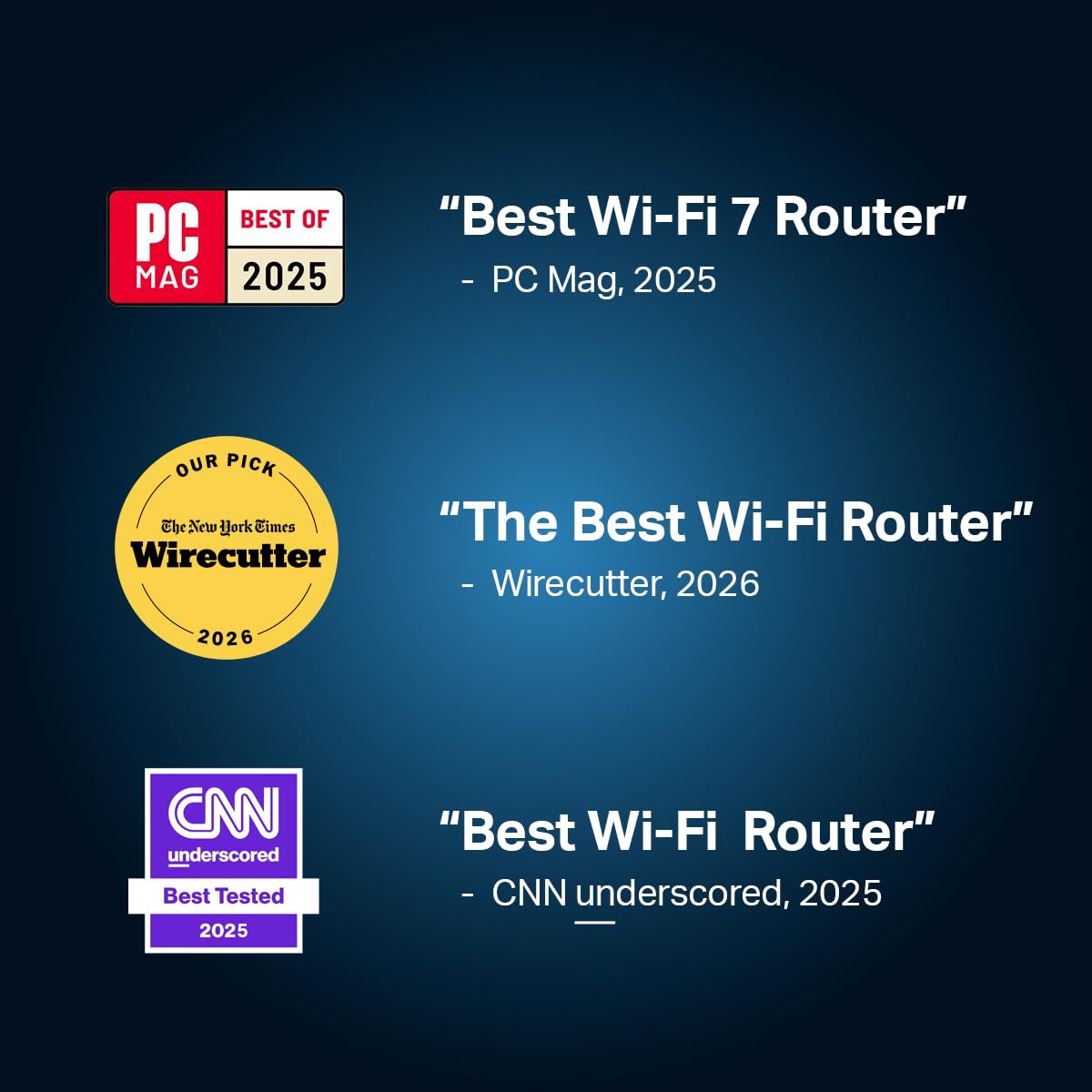 TP-Link Dual-Band BE3600 Wi-Fi 7 Router Archer BE230 | 4-Stream | 2×2.5G + 3×1G Ports, USB 3.0, 2.0 GHz Quad Core, 4 Antennas | VPN, EasyMesh