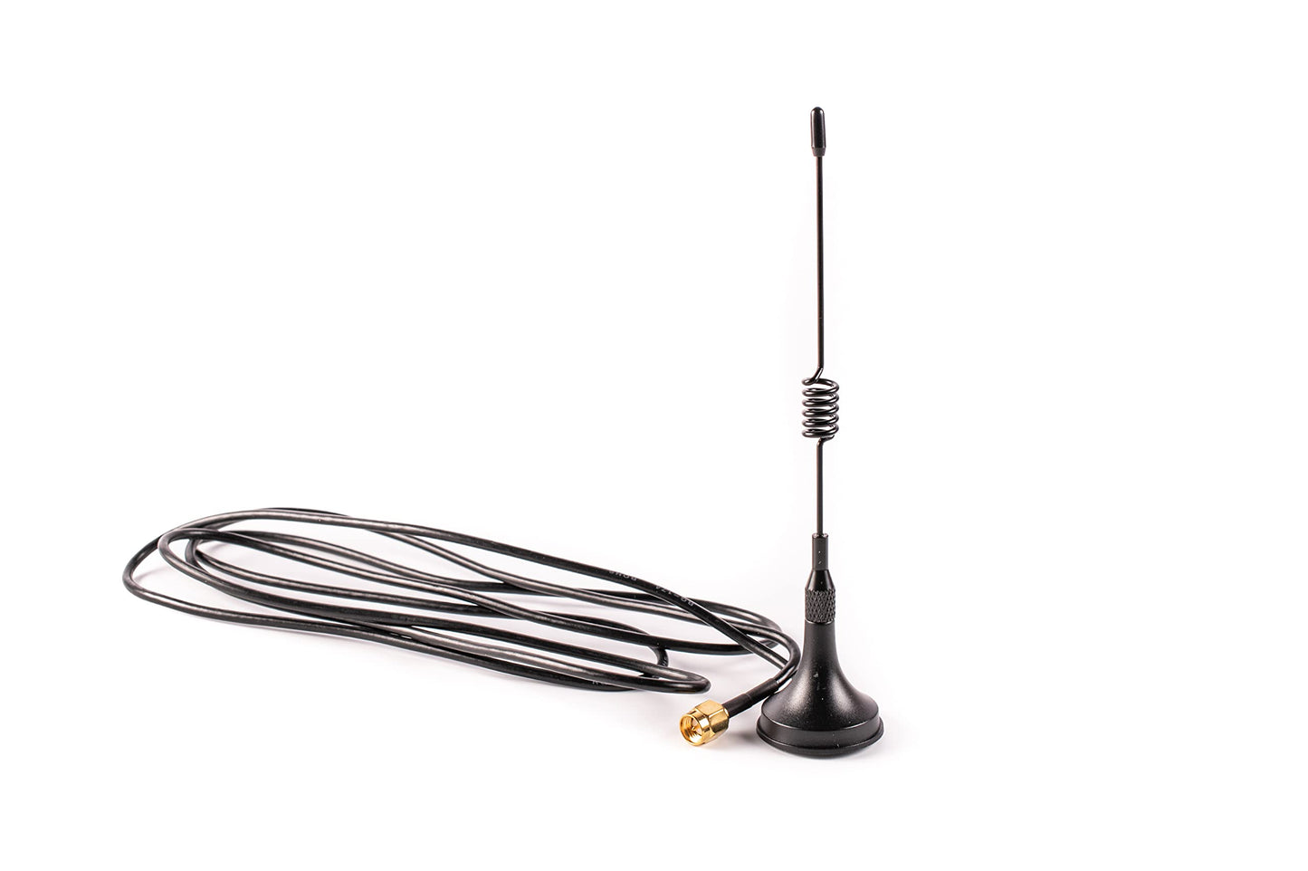 Shopcorp 433 MHz Unity Gain Omni, 6 Inches Antenna with Magnetic Base and Male SMA Connector Kit - Impedance 50 Ohms, 2.5dBi Garage Gate Door Opener
