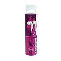 AUDIOLOGY AU-154-PK In-Ear Stereo Earphones for MP3 Players, iPods and iPhones, Pink