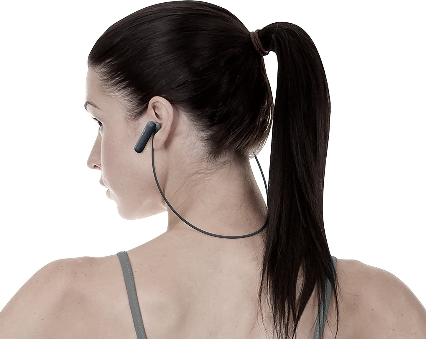 Sony WI-SP500 Wireless in-Ear Sports Headphones, Black (WISP500/B) (Renewed)
