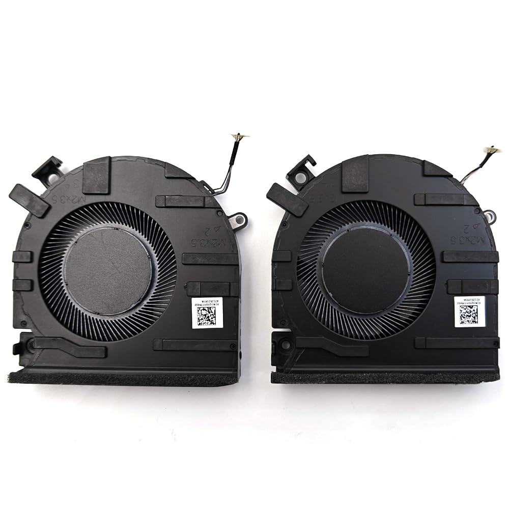 KGIGIBE Replacement CPU & GPU Cooling Fan for HP Victus 15-FA0031DX 15-1072WM 15-FA1093DX 15-FB1013DX 15-FB0121NR 15-FA 15-FB Series Laptop One Pair