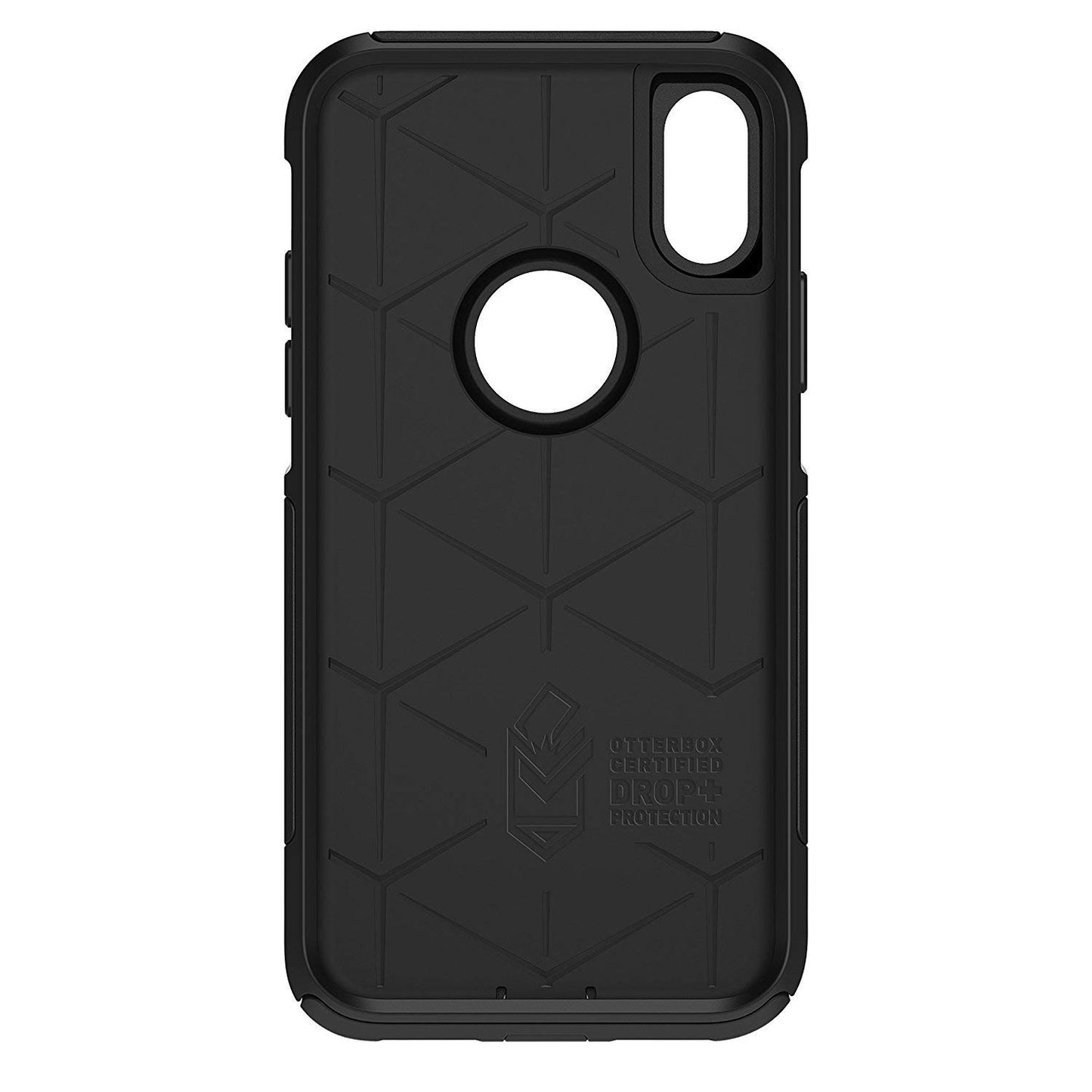 OtterBox iPhone Xs AND iPhone X Commuter Series Case - BLACK, slim & tough, pocket-friendly, with port protection