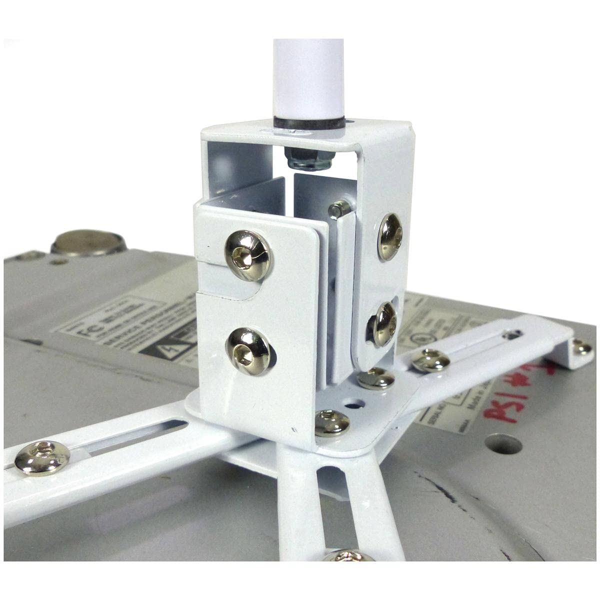 ALZO Suspended Drop Ceiling Video Projector Mount with Scissor Clamp for T-Bar Attachment