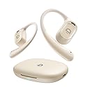 Open Ear Earbuds, True Wireless Open Ear Headphones with Earhooks, Air Conduction earphones, Touch Control, Dual Noise-Cancelling Mics, Up to 30…