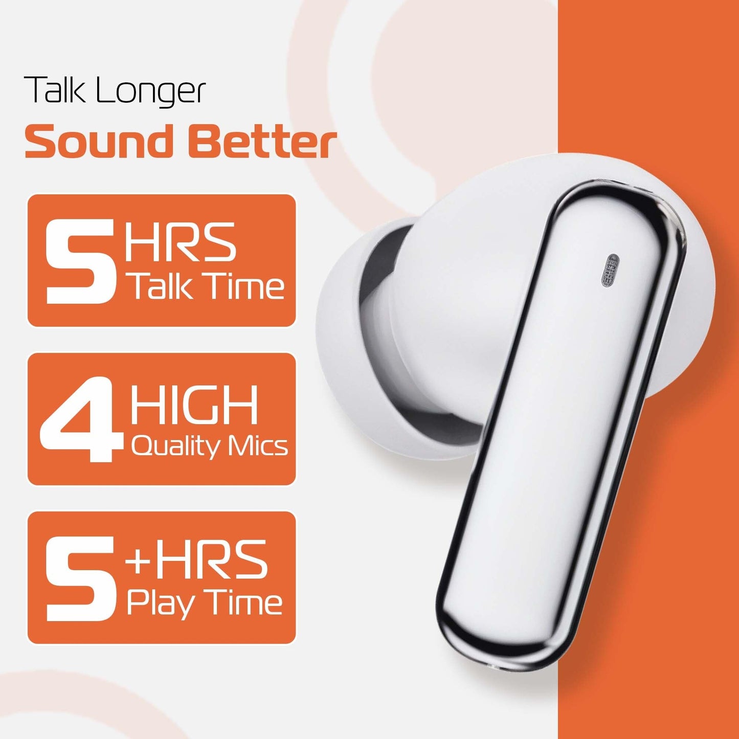 Spracht Wireless Earbuds, Bluetooth Earbuds, Blunote Stereo Ear Pods with Deep Bass, Active Noise Cancellation and ENC Mic for Clear Calls, 5 Hrs…