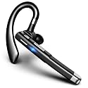 Agkey Wireless Headset Business Earpiece Built-in Mic Noise Cancelling Headphone 5.3 Handsfree Sports Earphone for Android iOS Driving Trucker Driver