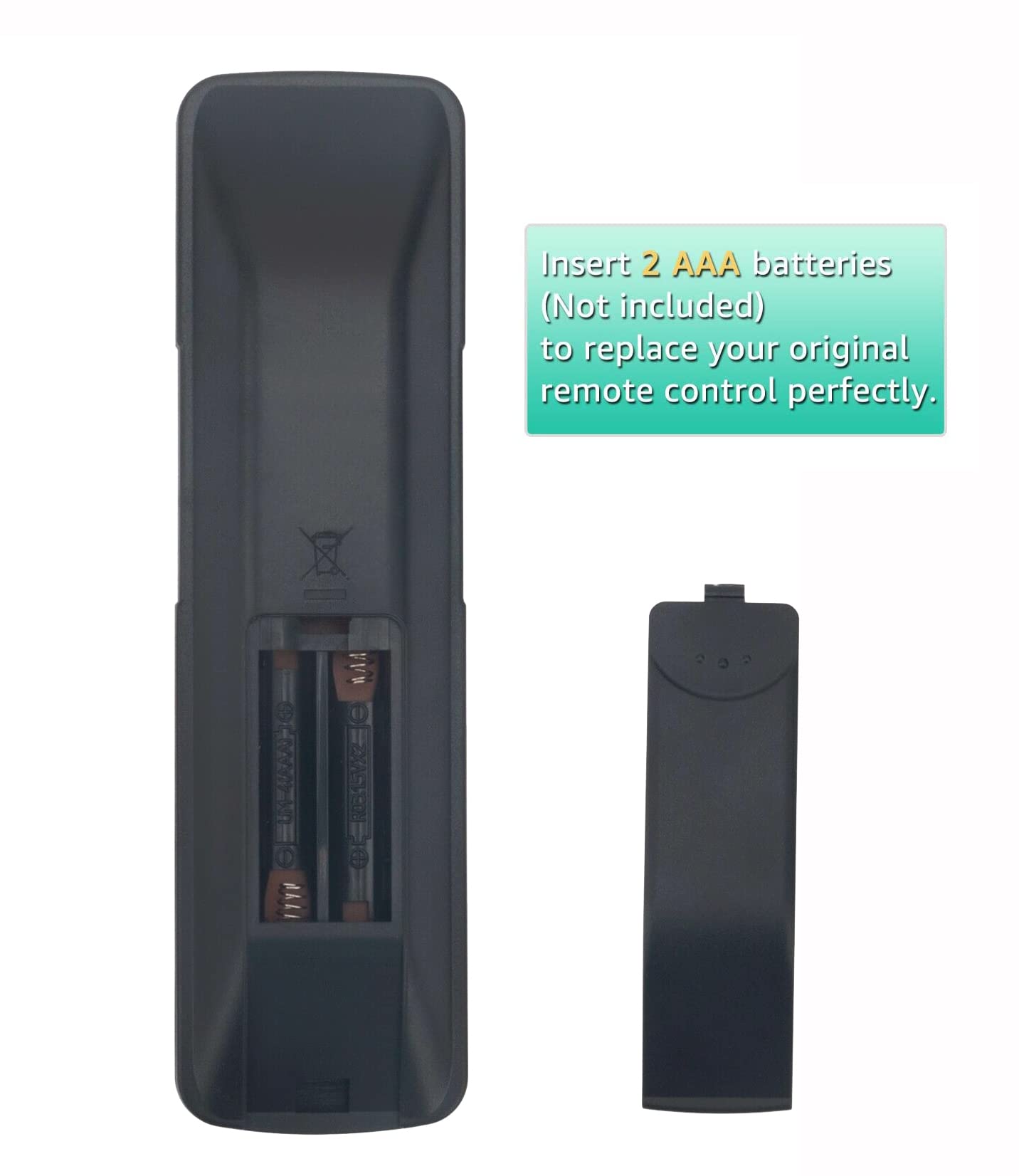 Replacement Remote Control for RCA RCR192AB1 RCR192AB2 RT2760 RT2770 RT2870 RT2906 RT2910 RT2911 RT2781BE RT2781HBU RT2781H RT2761HB RT2780R Home