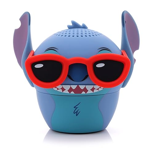 Bitty Boomers Disney Stitch with Sunglasses Bluetooth Speaker, Multicolor