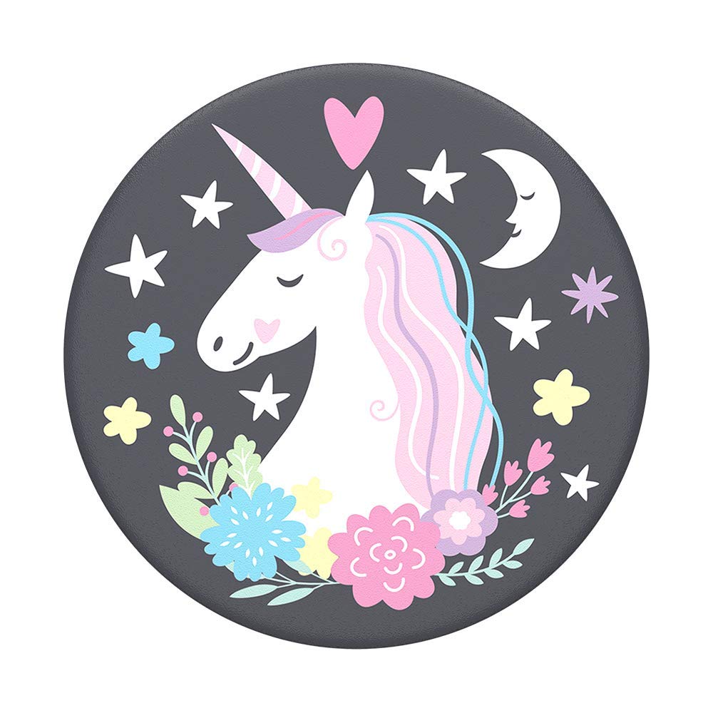 PopSockets PopGrip - Expanding Stand and Grip with Swappable Top - Unicorn Dreams