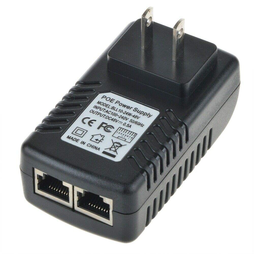NTQinParts Replacement DC24v Wall POE Injector Power Over Ethernet Adapter For Ubiquiti Unifi Ap-AC Lite - Wireless Access Point