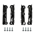 RLECS 4PCS Black CPU Fan Support Bracket Clips for AM4