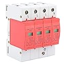 LT-40/80 Voltage Arrester Device 4P 40-80KA Low-Voltage House Protector for Home EMP Protection Electric System 2.4 kV (4P)
