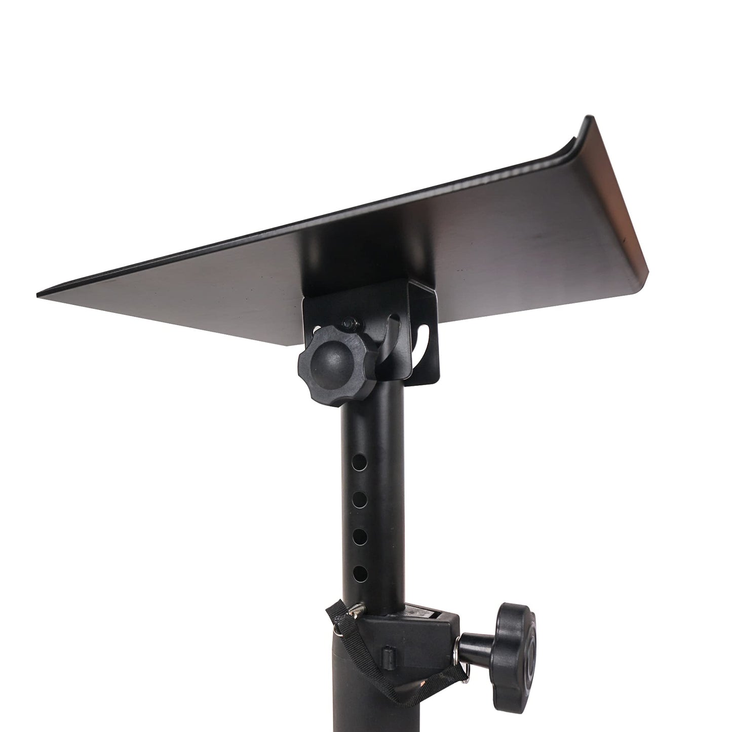 Sound Town 2-Pack Desktop Clamp-On Studio Monitor Speaker Stands with Horizontal/Vertical Speaker Orientation (STSD-DCM-Pair)