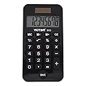 Victor 900 8-Digit Standard Function Calculator with Hard Protective Cover, Solar and Battery LCD Display, Small Pocket Calculator for Students