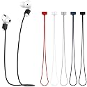 5 Pack Magnetic Anti-Lost Straps for AirPods,Ultra Strong Magnetic AirPods Strap Anti-Lost Neck Rope Cord,Soft Silicone Sports Lanyard Compatible