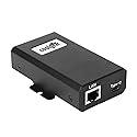 Coolgear PoE to USB-C PD Power Adapter 22W with Gigabit Ethernet & Smart Power Management for USB Type-C Tablets and Cell Phones