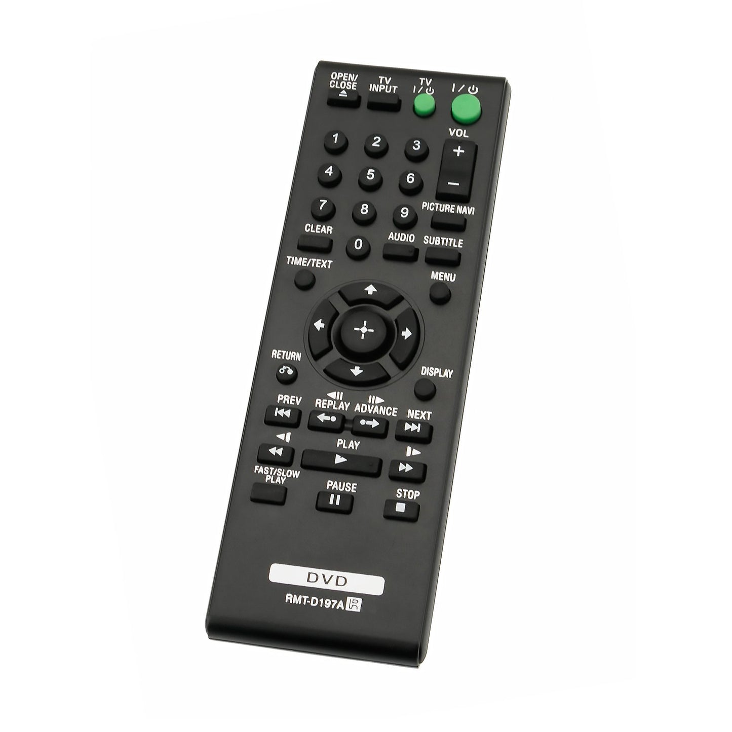 AIDITIYMI RMT-D197A RMTD197A Replaced Remote Control fit for Sony CD/DVD Player DVP-SR510H DVP-SR210P DVP-SR510 DVP-SR210 DVPSR510H DVPSR210P DVPSR510