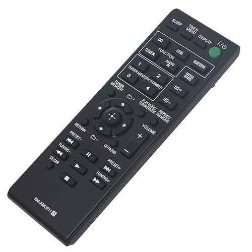 New - Remote Control RM-AMU211 Fit for Sony Hi-Fi System MHC-ECL99BT MHC-ECL77BT HCD-ECL77BT HCD-ECL99BT SS-WG919IP SS-EC719IP SS-ECL77BT SS-WEC99B